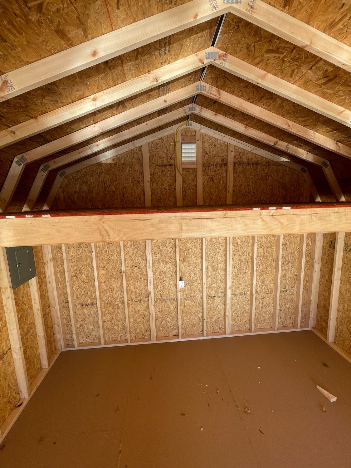 14x28 Lofted Garage