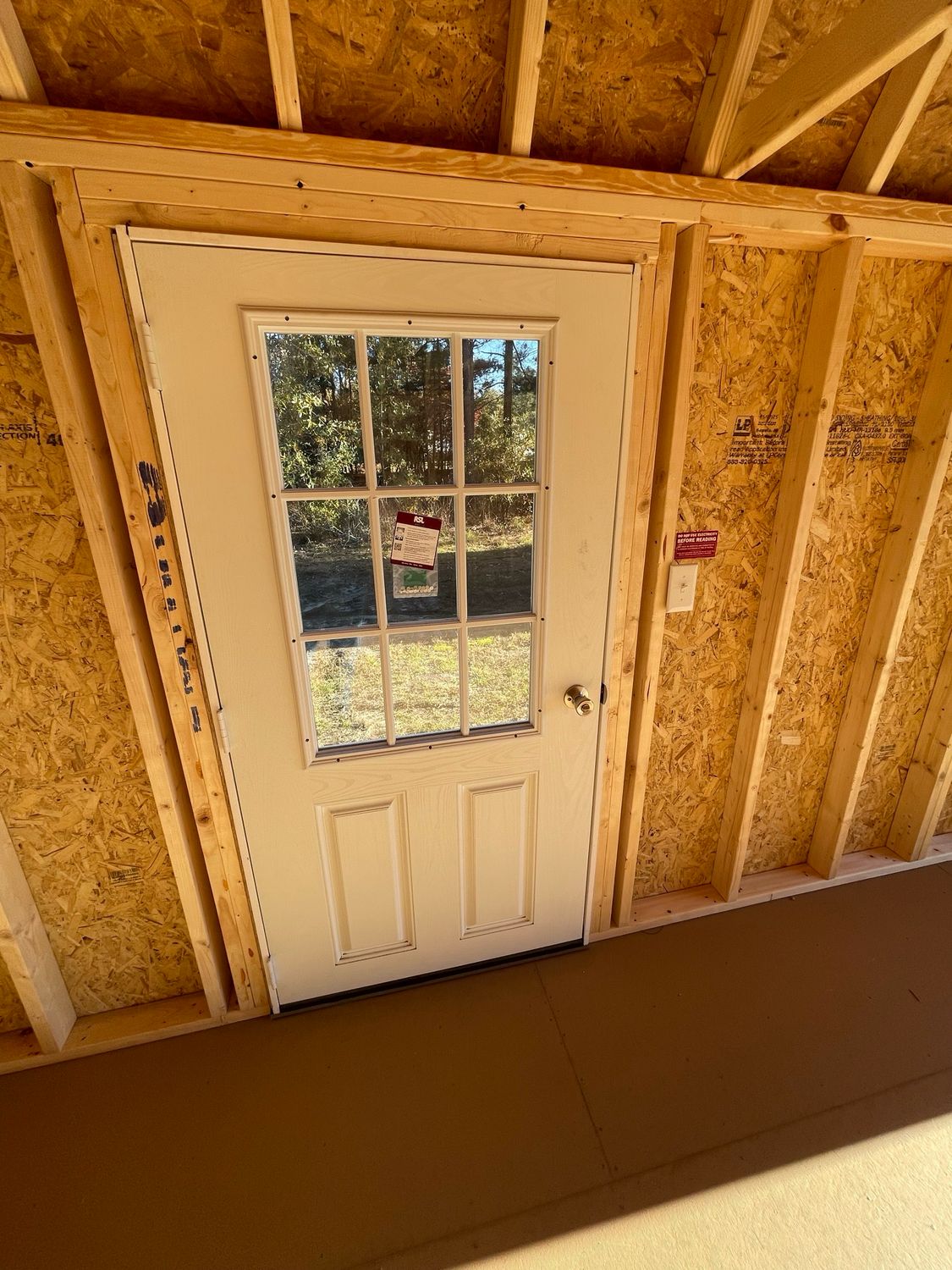 14x28 Lofted Garage