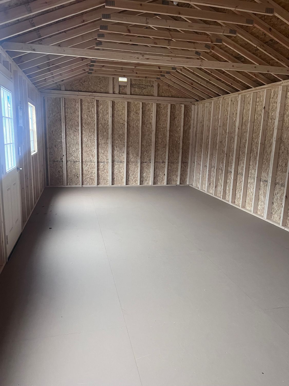 14 x 28 Side Utility Shed