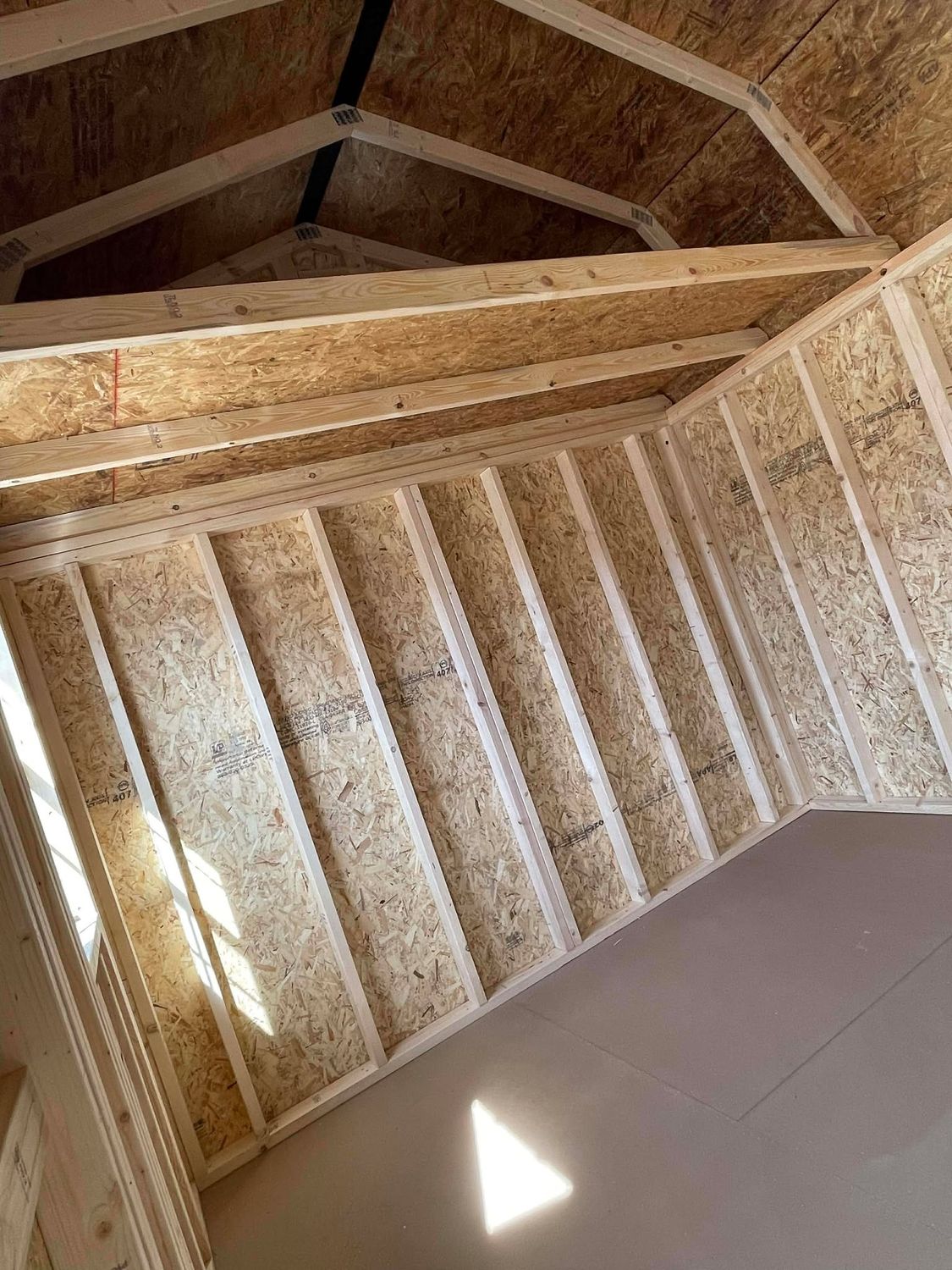 10X16 Side Lofted Barn w/ Double Lofts 10X16 Side Lofted Barn w/ Double Lofts