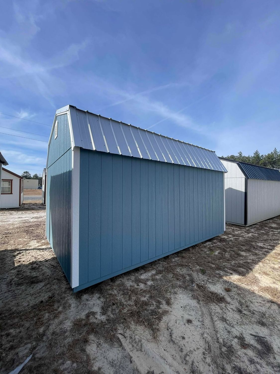 10X16 Side Lofted Barn w/ Double Lofts 10X16 Side Lofted Barn w/ Double Lofts