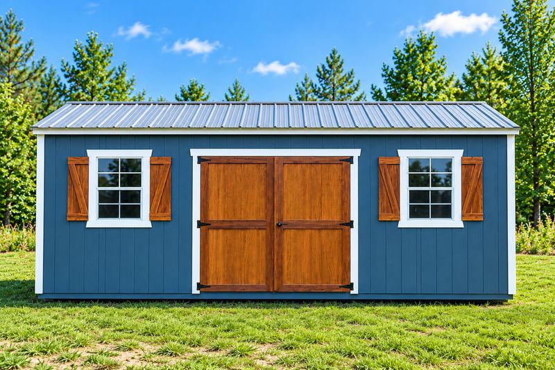 10X20 Side Utility Shed 10X20 Side Utility Shed