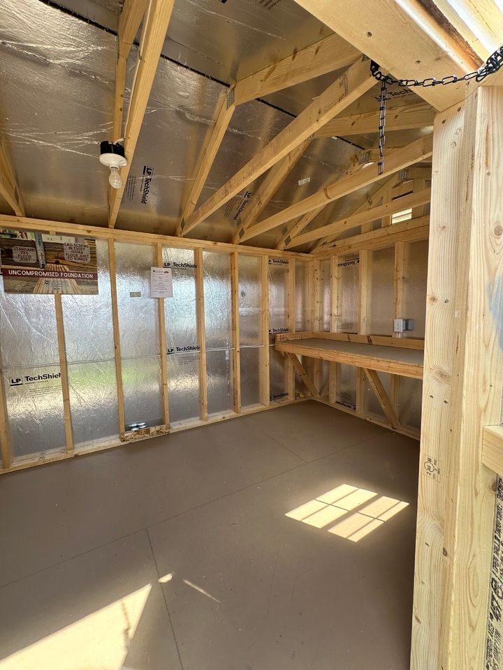 8x16 Utility Shed (40% Off - PB)