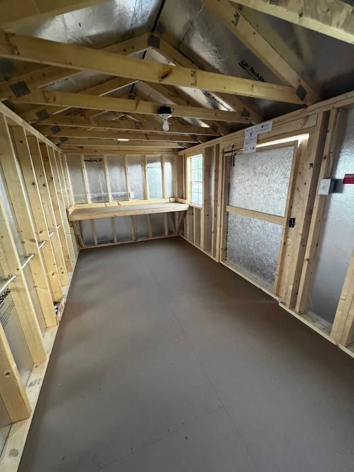 8x16 Utility Shed (40% Off - PB)