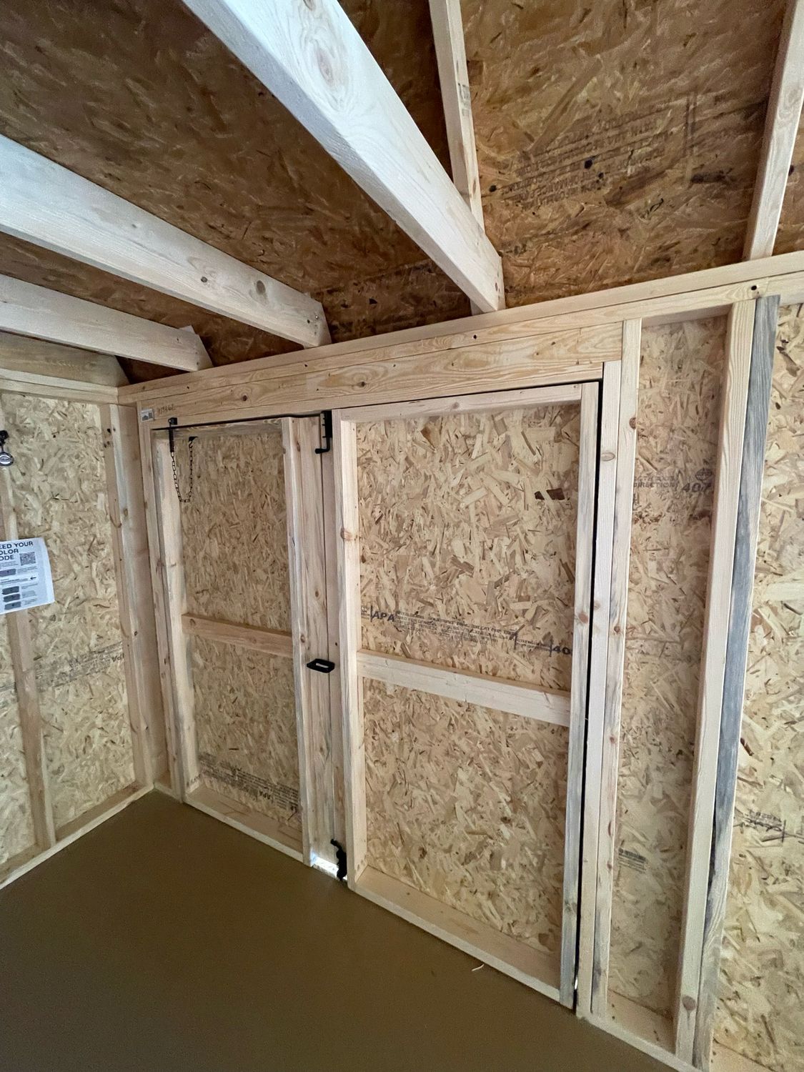 12x24 Side Lofted Barn