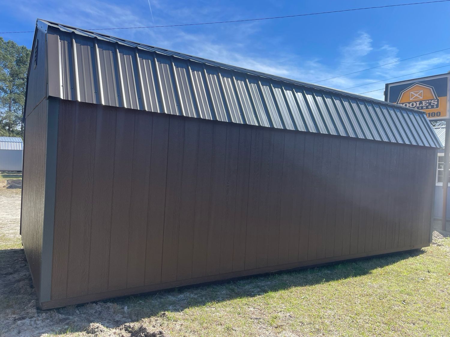 12x24 Side Lofted Barn