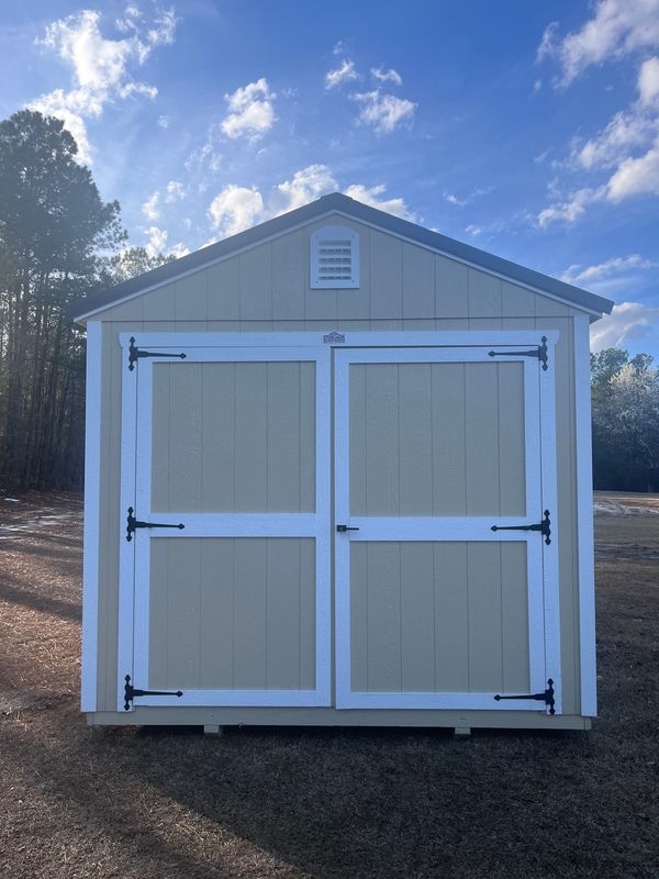 10x20 Utility Shed W/Customer Double Door (8ftx7ft)