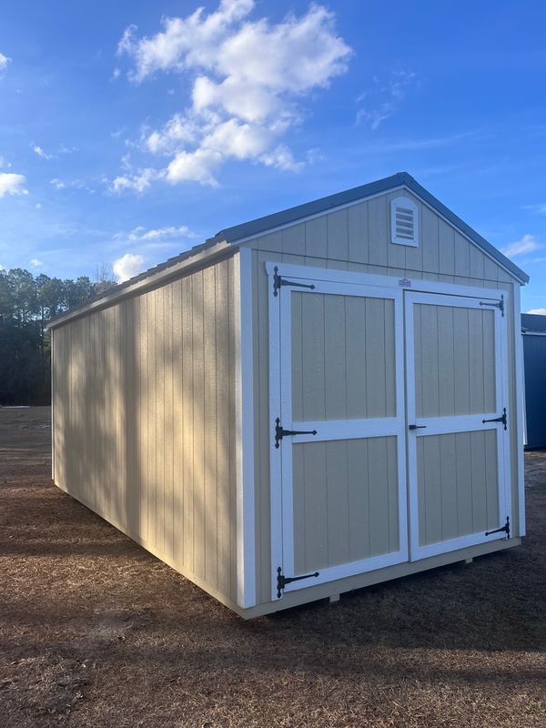 10x20 Utility Shed W/Customer Double Door (8ftx7ft) *