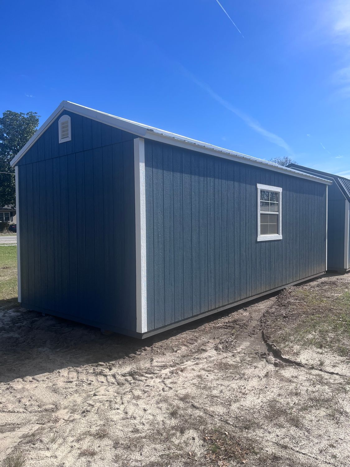 10 x 24 Side Utility Shed
