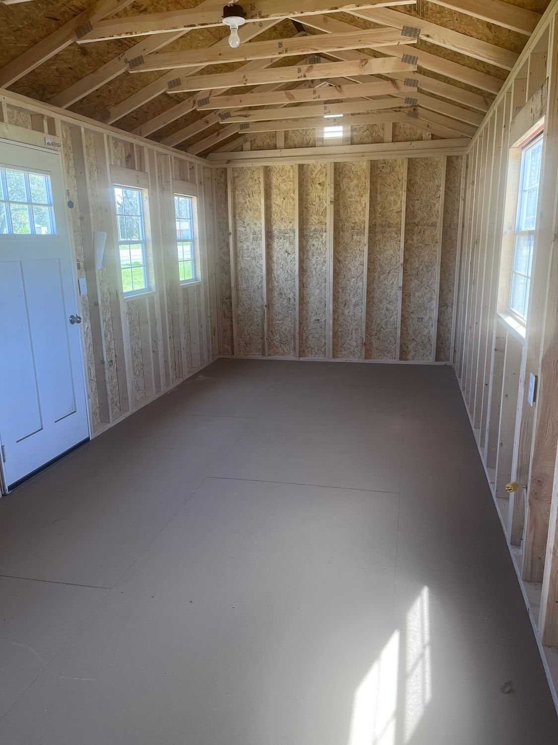 10 x 24 Side Utility Shed