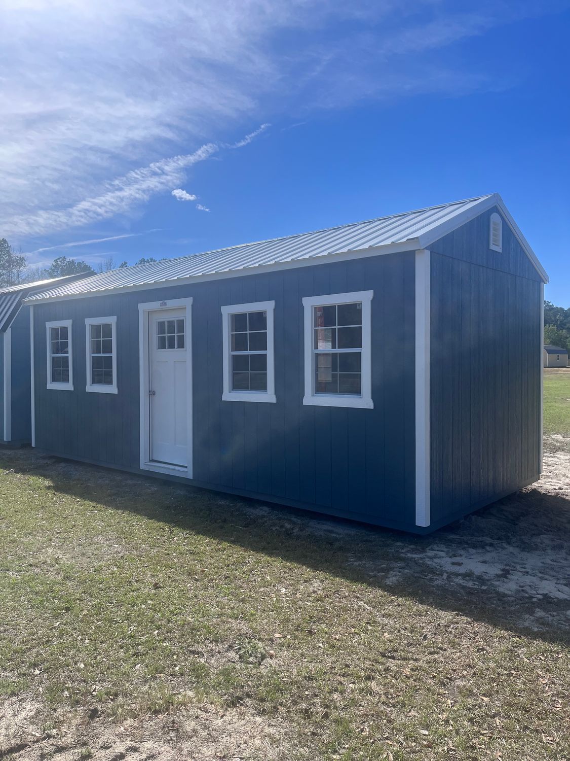 10 x 24 Side Utility Shed