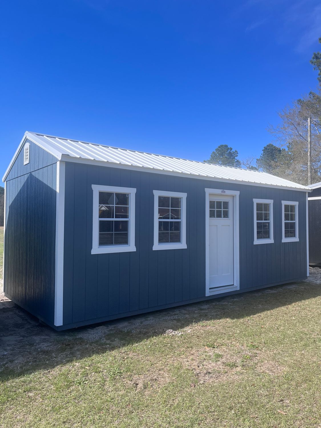 10 x 24 Side Utility Shed
