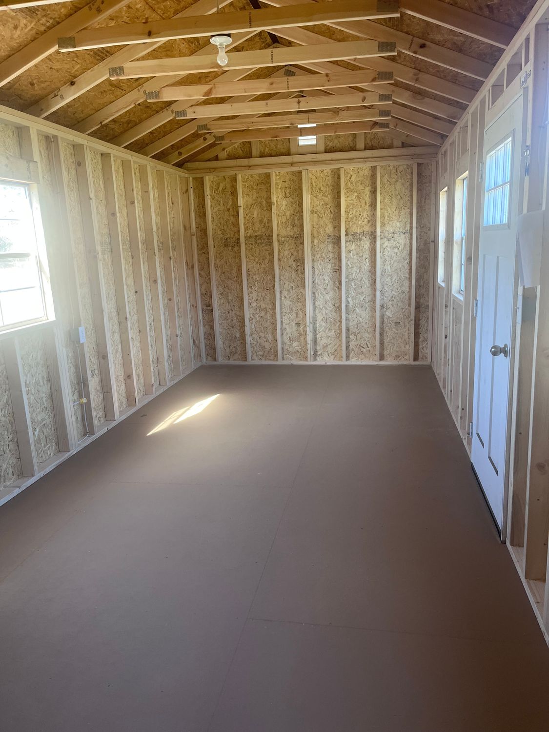 10 x 24 Side Utility Shed