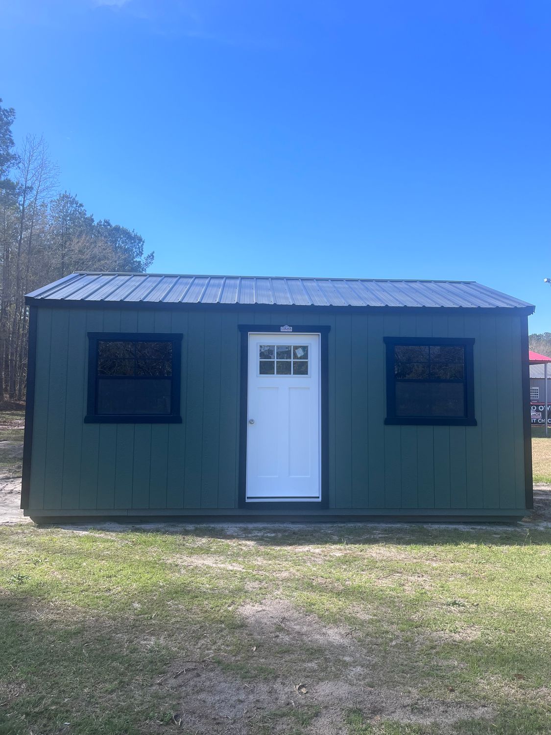 12 x 20 Side Utility Shed