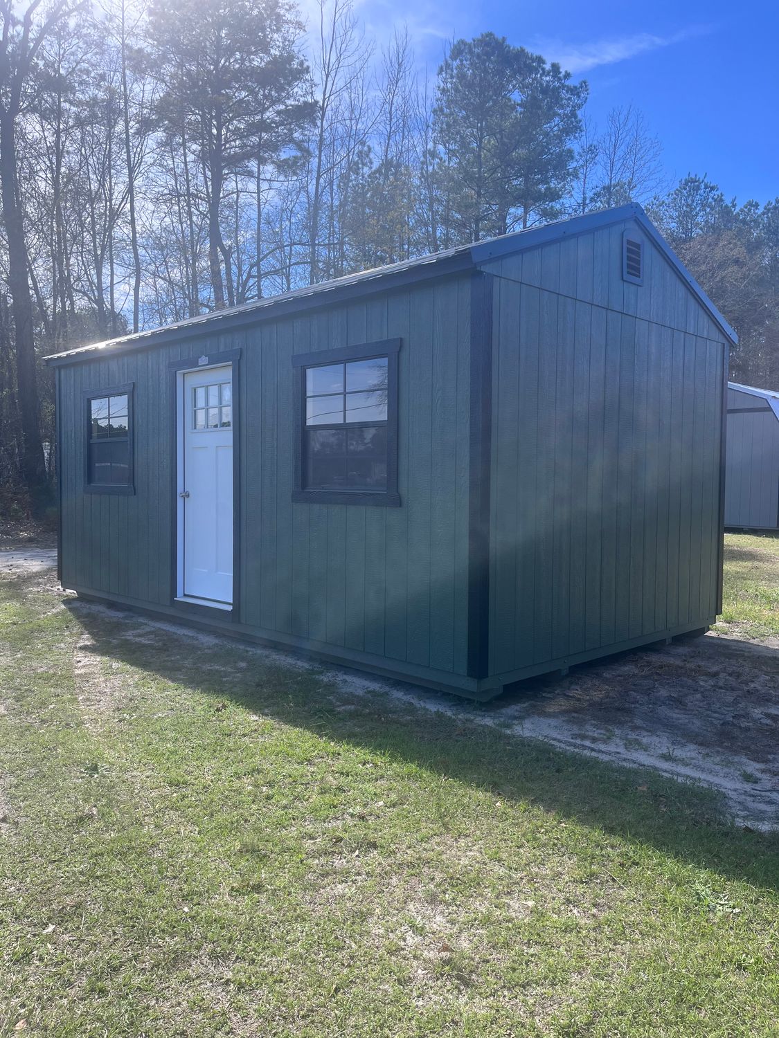 12 x 20 Side Utility Shed