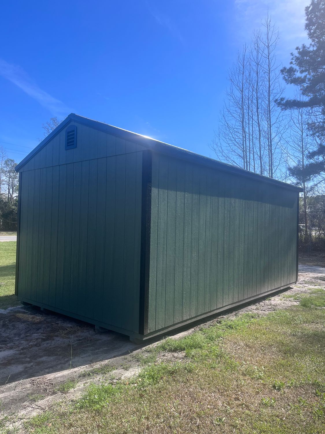 12 x 20 Side Utility Shed
