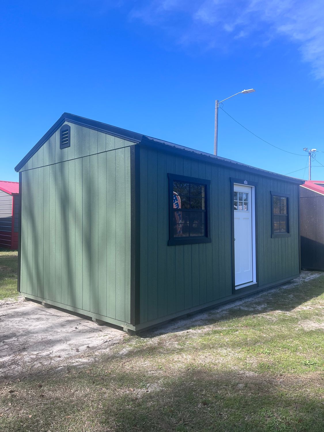 12 x 20 Side Utility Shed