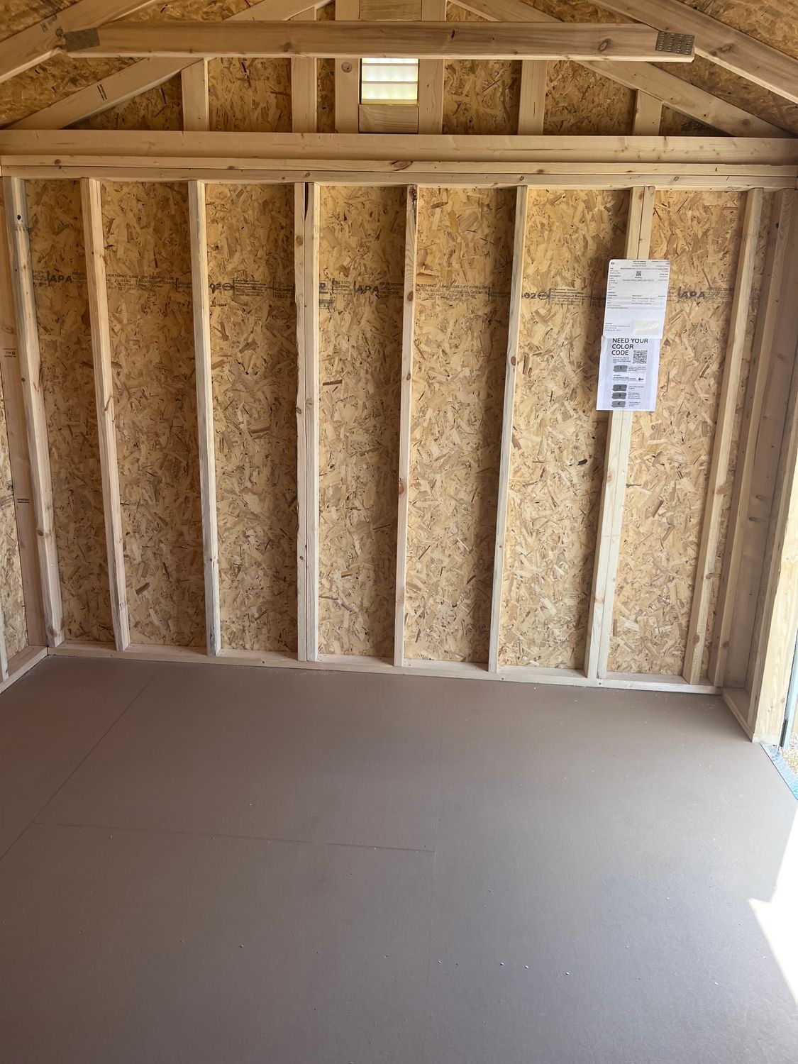 10 x 12 Garden Shed *