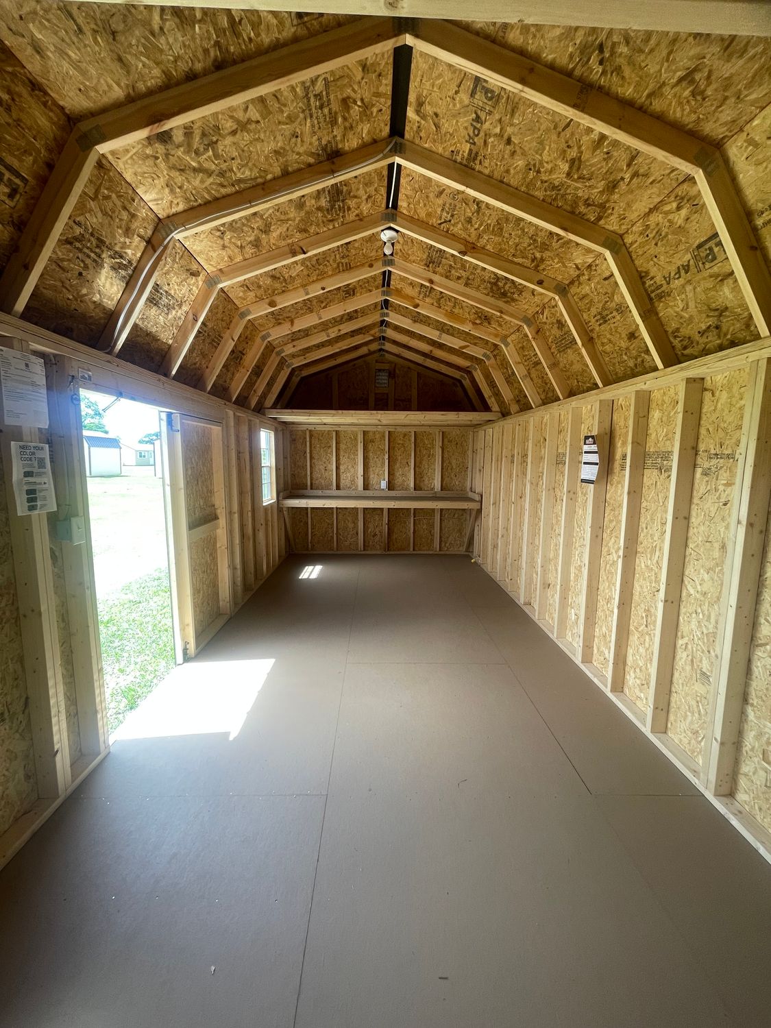 10x24 Side Lofted Barn