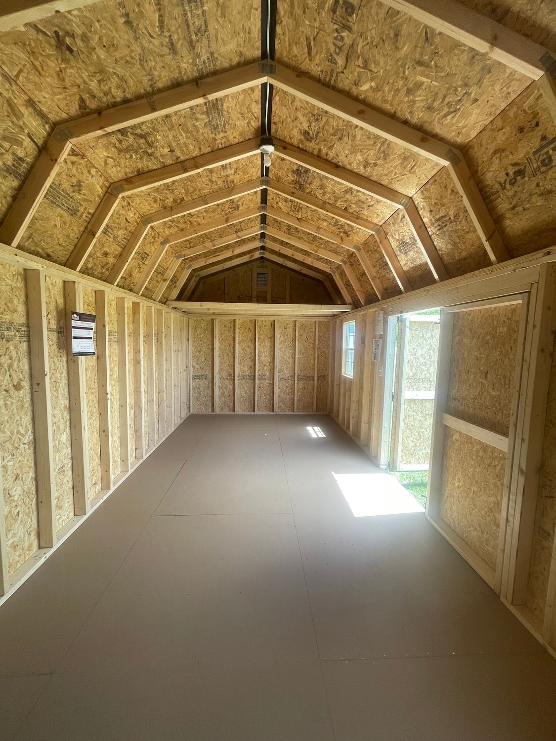 10x24 Side Lofted Barn