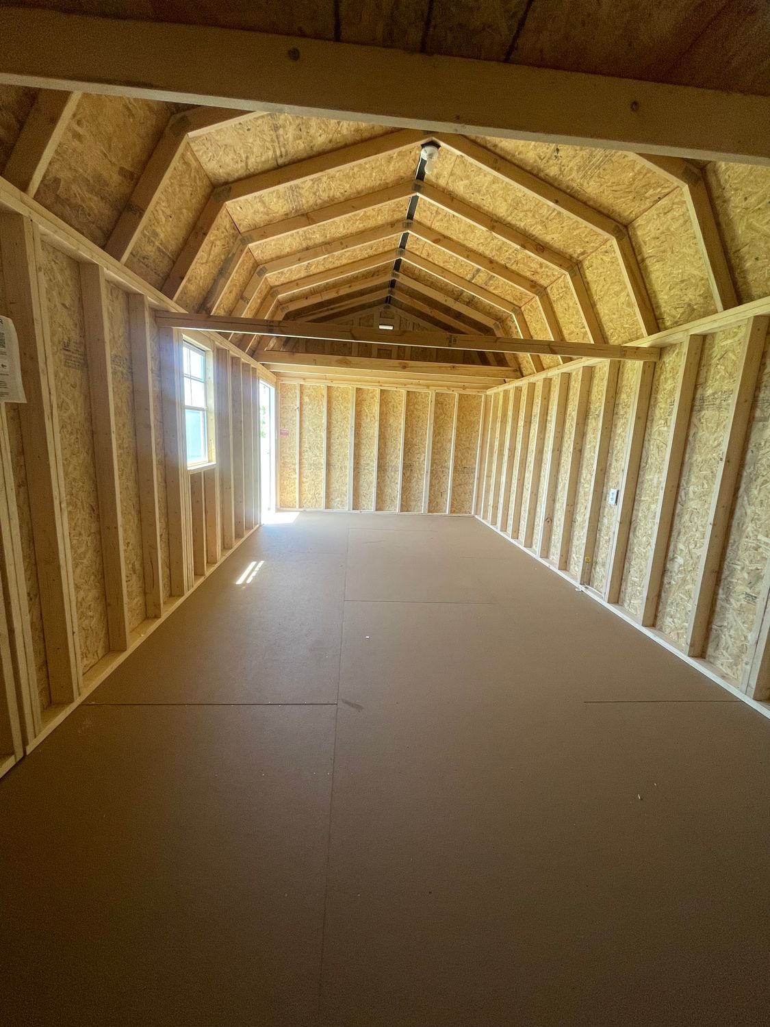 Side Lofted Barn 12x24