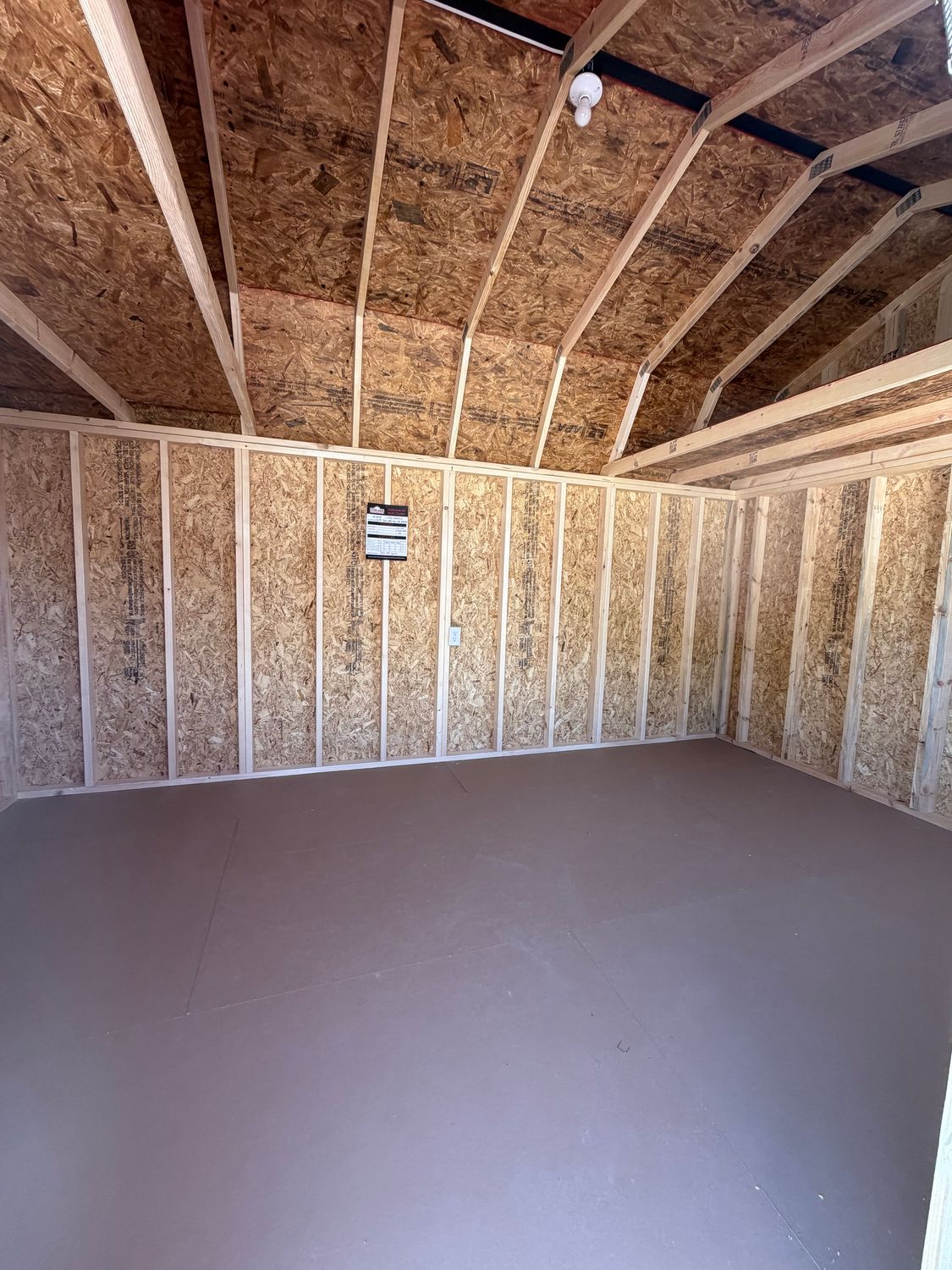 10x16 Side Lofted Barn