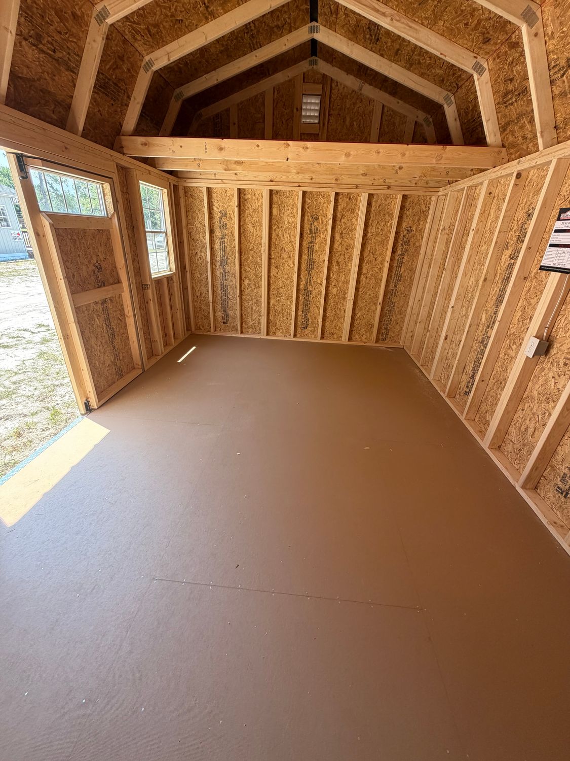 12x16 Side Lofted Barn