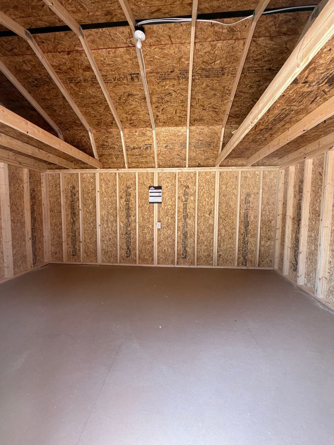 12x16 Side Lofted Barn