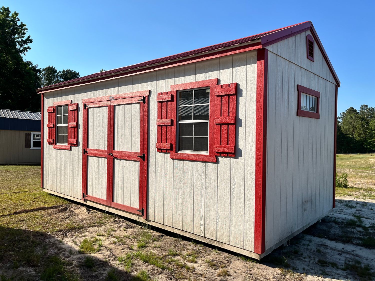 10 x 20 Side Utility Shed (Repo Special) Lbg Location