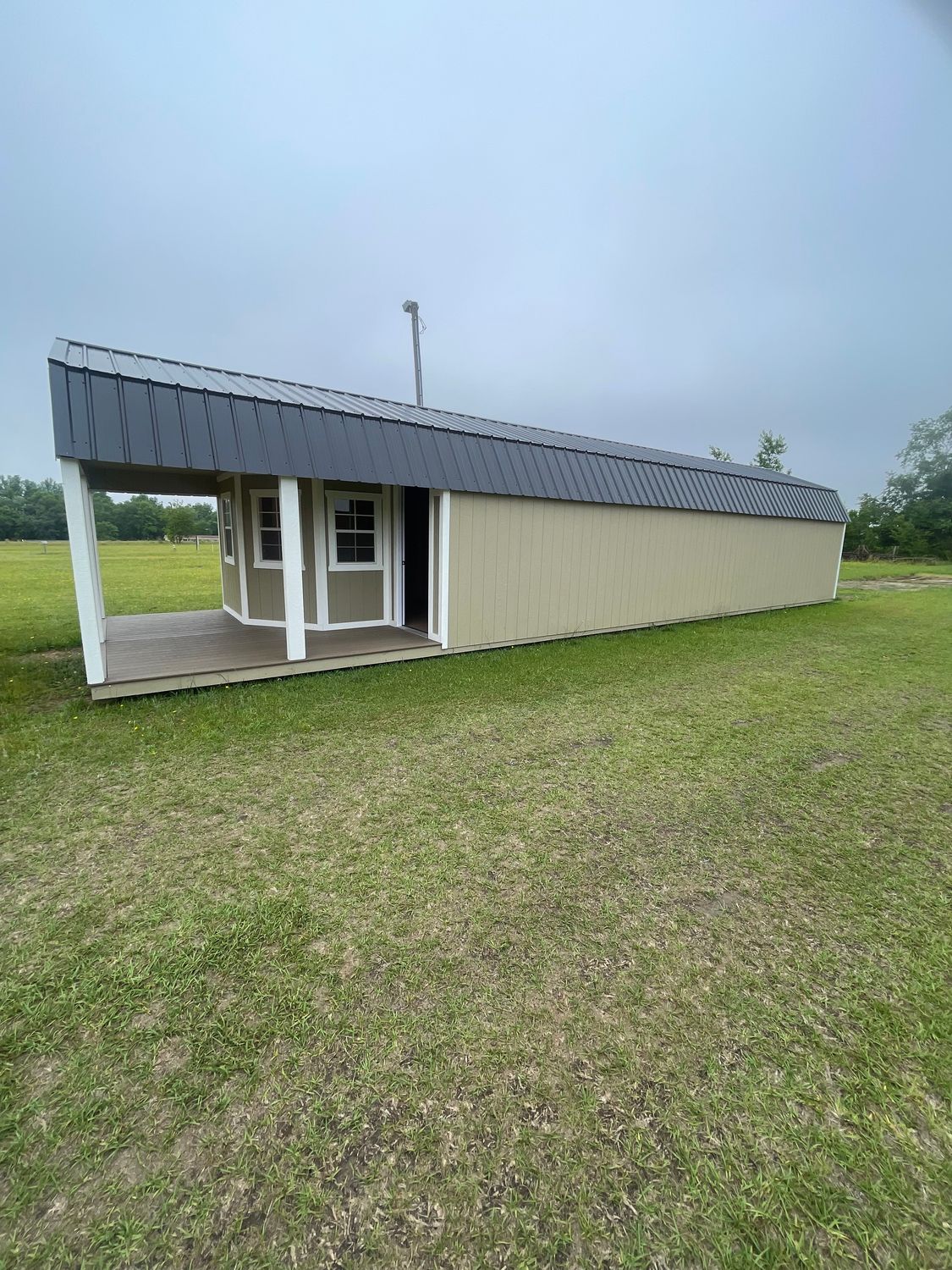 14x52 Deluxe Lofted Barn Cabin
