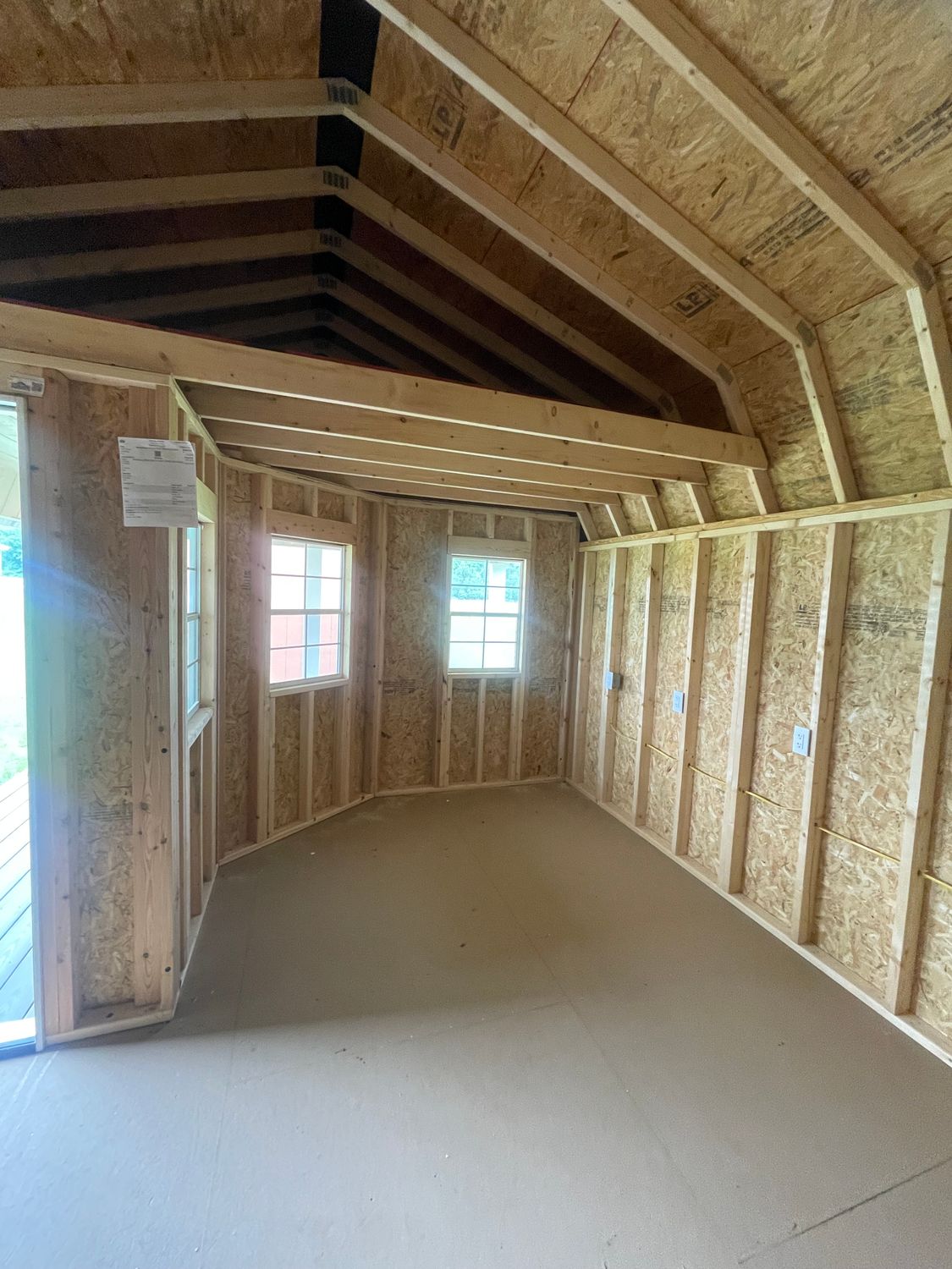 14x52 Deluxe Lofted Barn Cabin