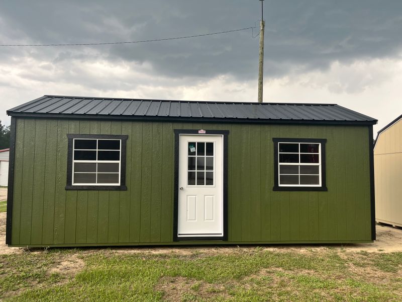 10 x 24 Side Utility Shed