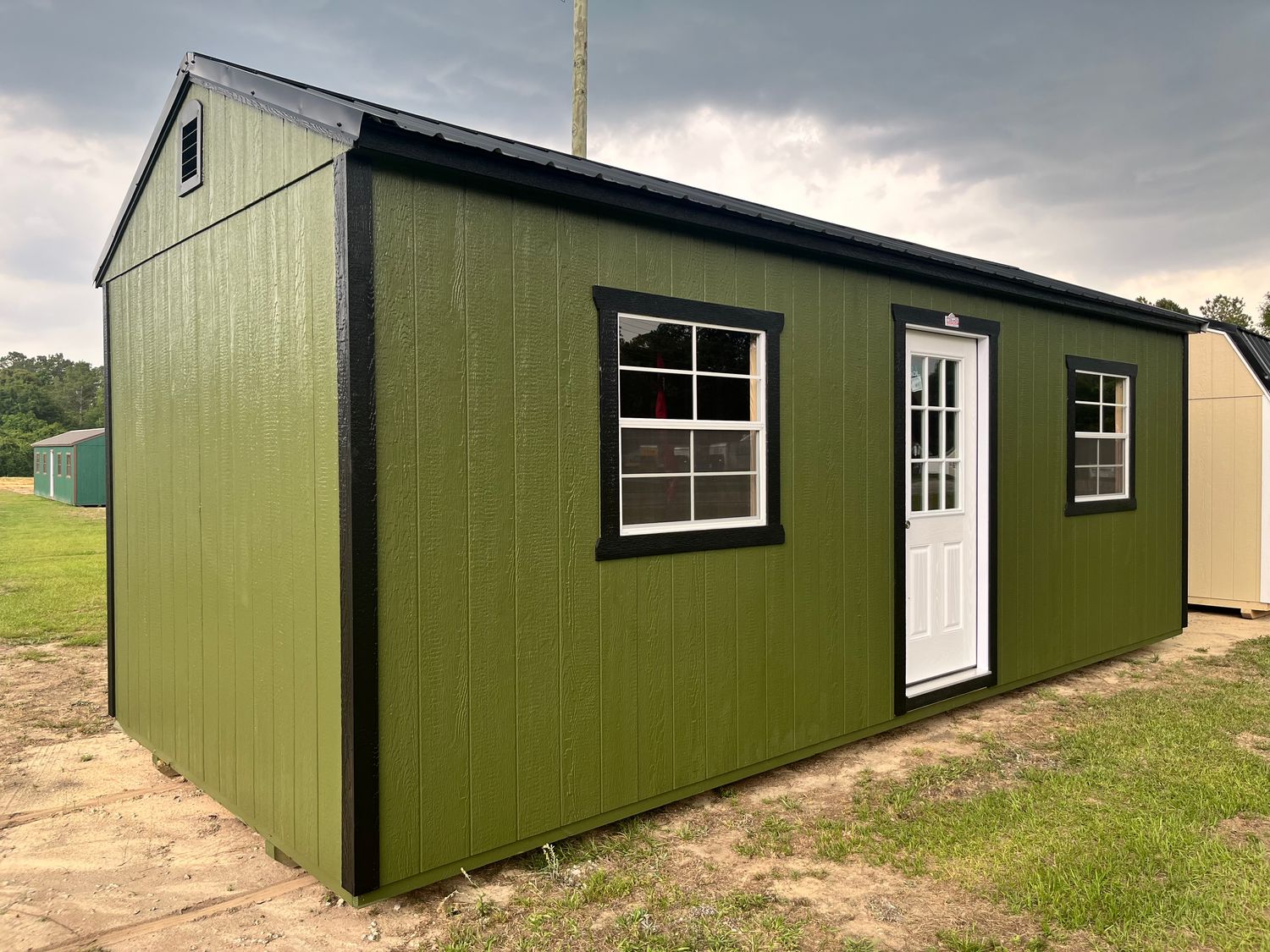 10 x 24 Side Utility Shed