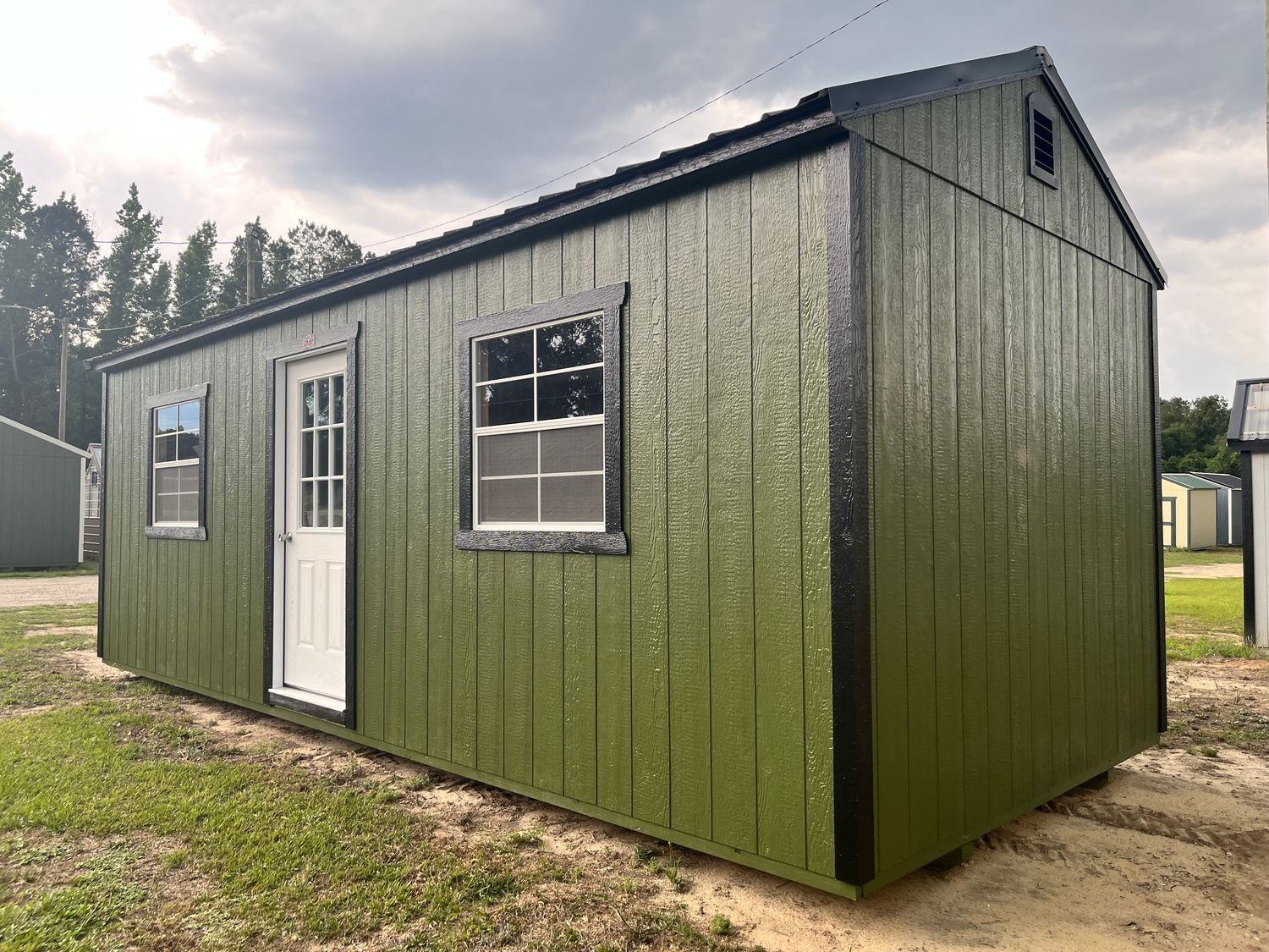 10 x 24 Side Utility Shed