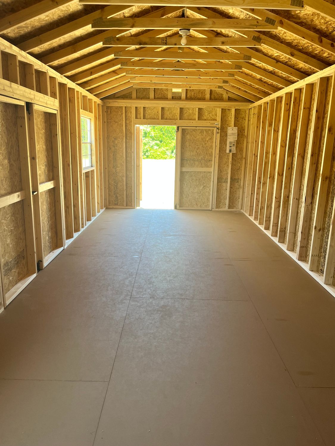 12 x 28 Side Utility "Double Entry"