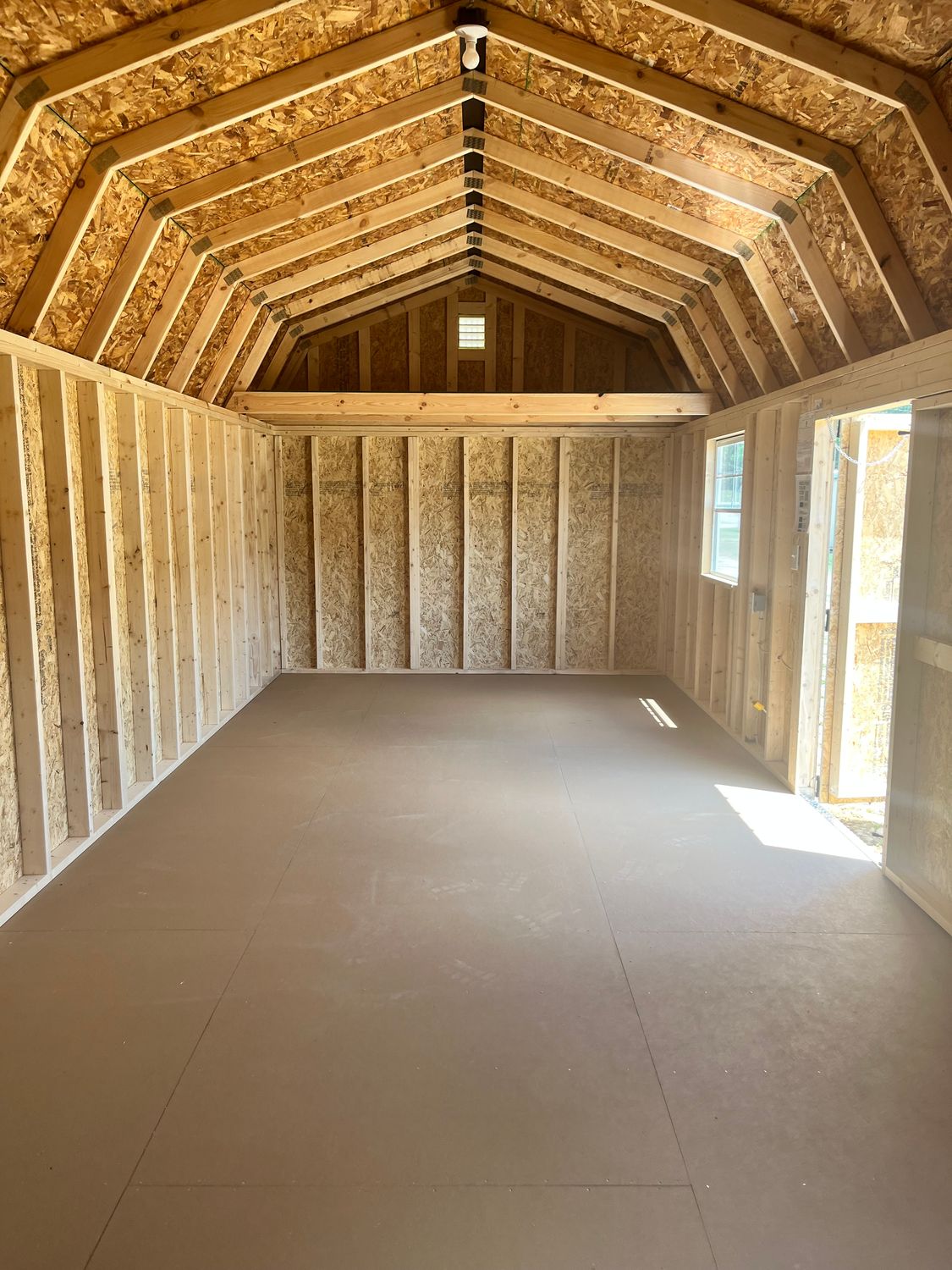 12x28 Side Lofted Barn