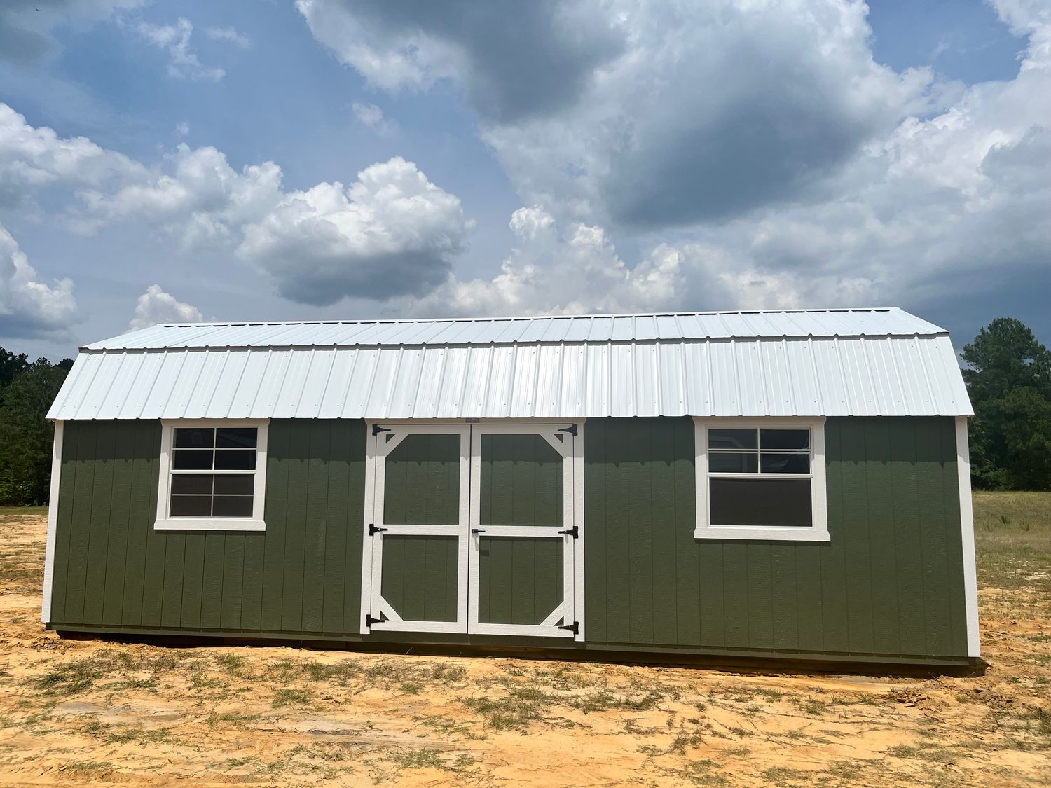 12x28 Side Lofted Barn