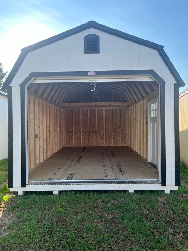 12 x 20 Lofted Garage Barn