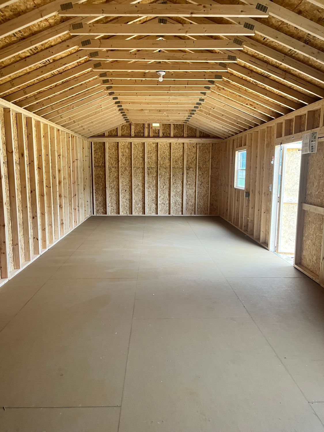 14 x 36 Side Utility Shed