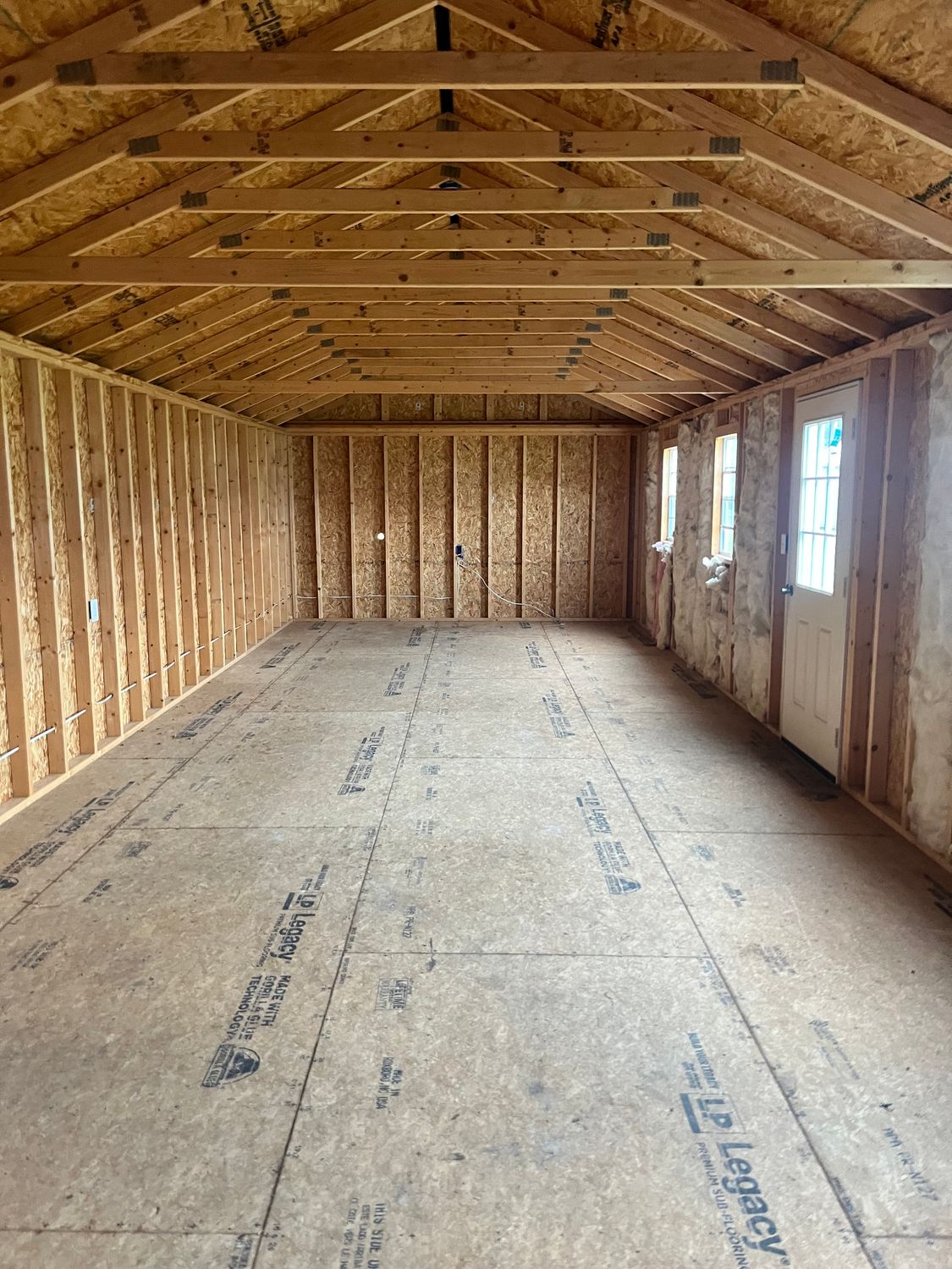 14 x 40 Side Utility Shed (Repo Special- Lbg Location)