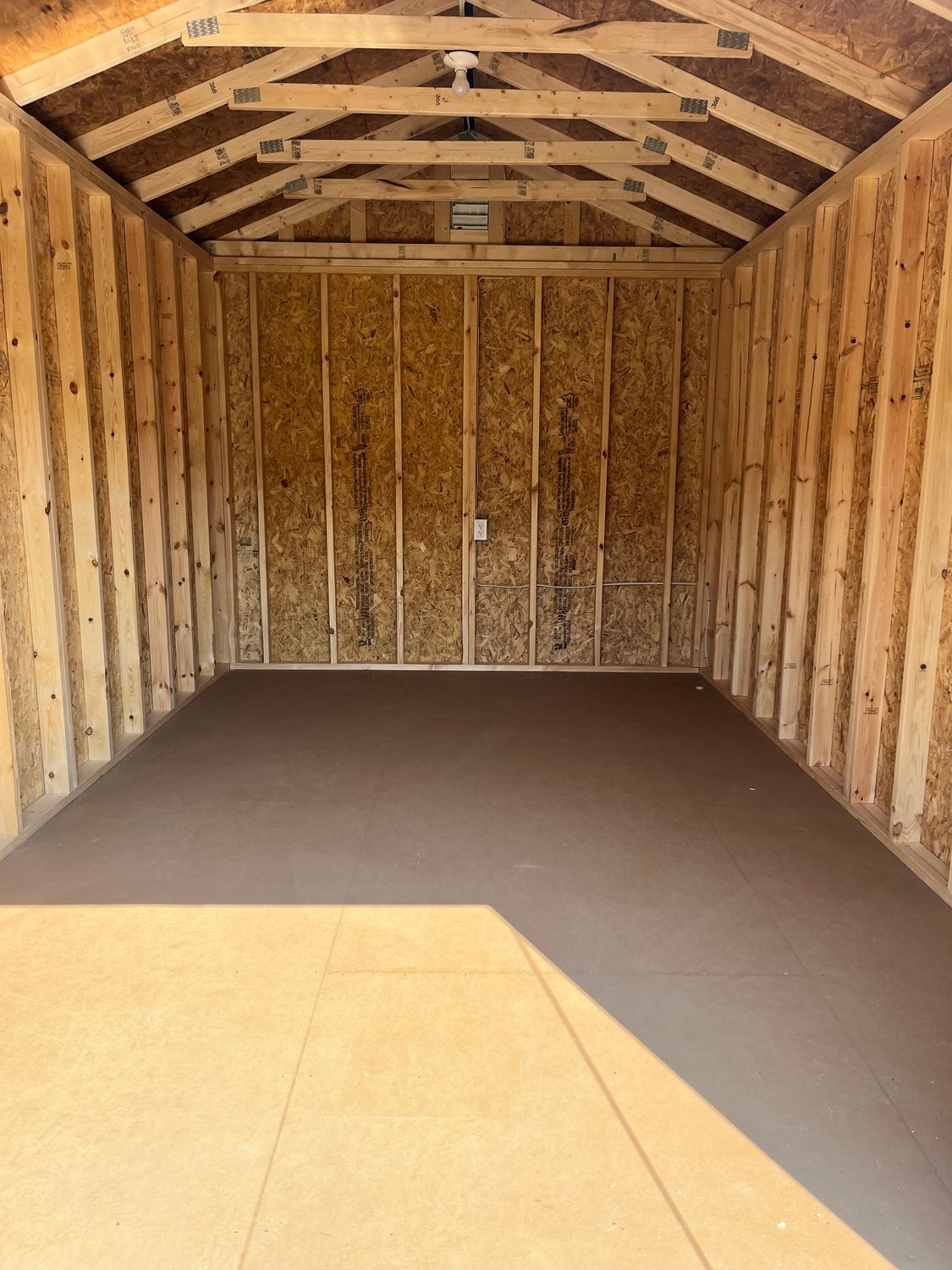 10 x 16 Utility Shed W/Rampage Door