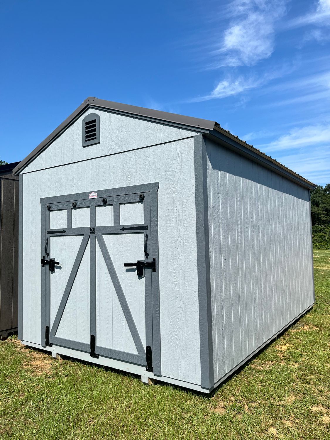 10 x 16 Utility Shed W/Rampage Door