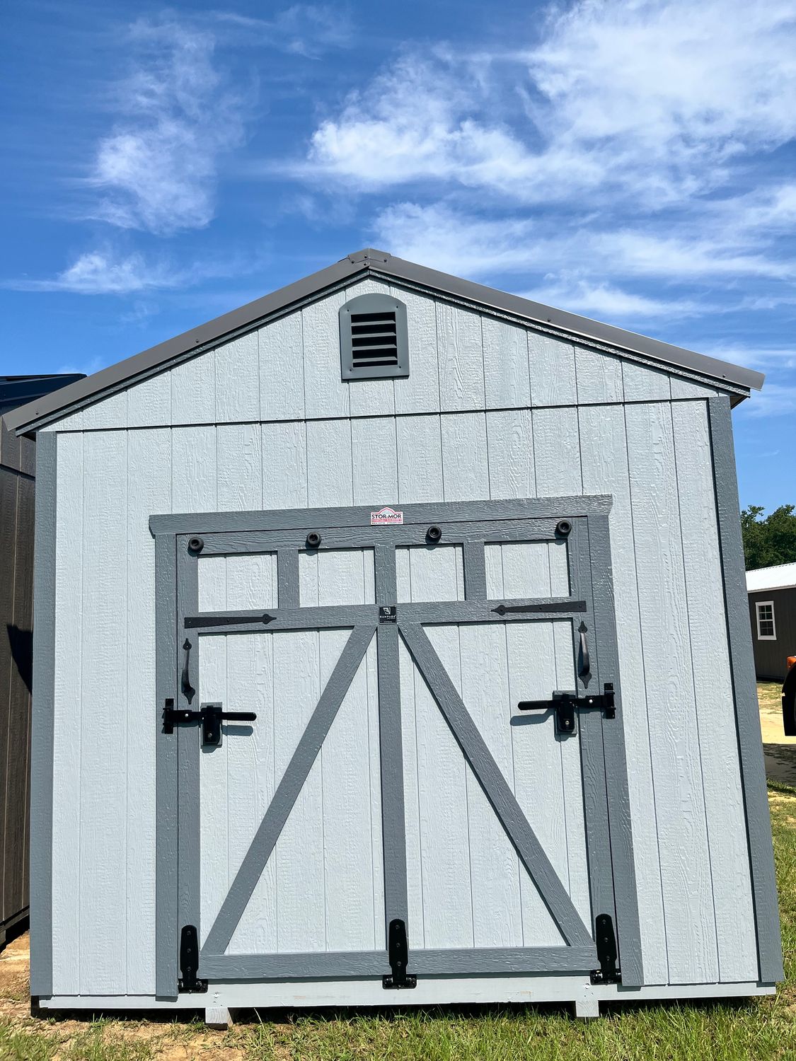 10 x 16 Utility Shed W/Rampage Door