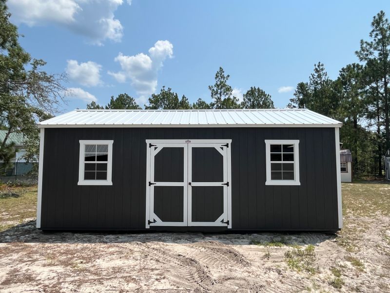 12X24 Side Utility with Rampage Door 12X24 Side Utility with Rampage Door