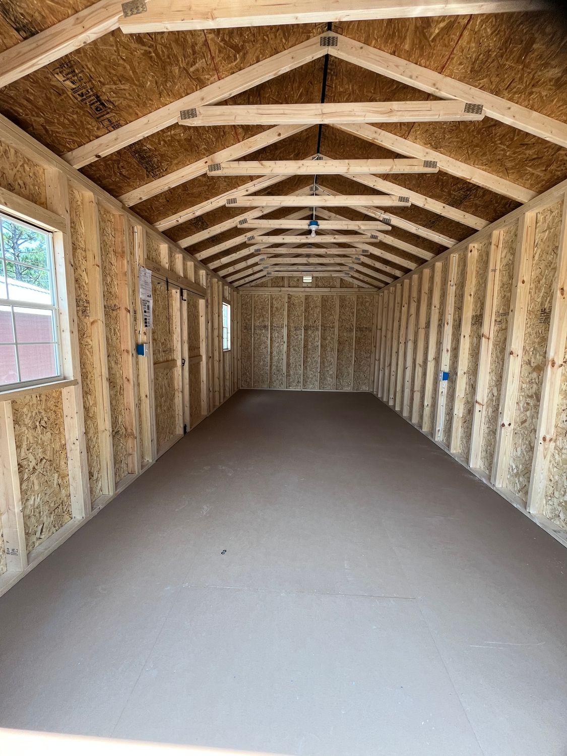 12X24 Side Utility with Rampage Door 12X24 Side Utility with Rampage Door