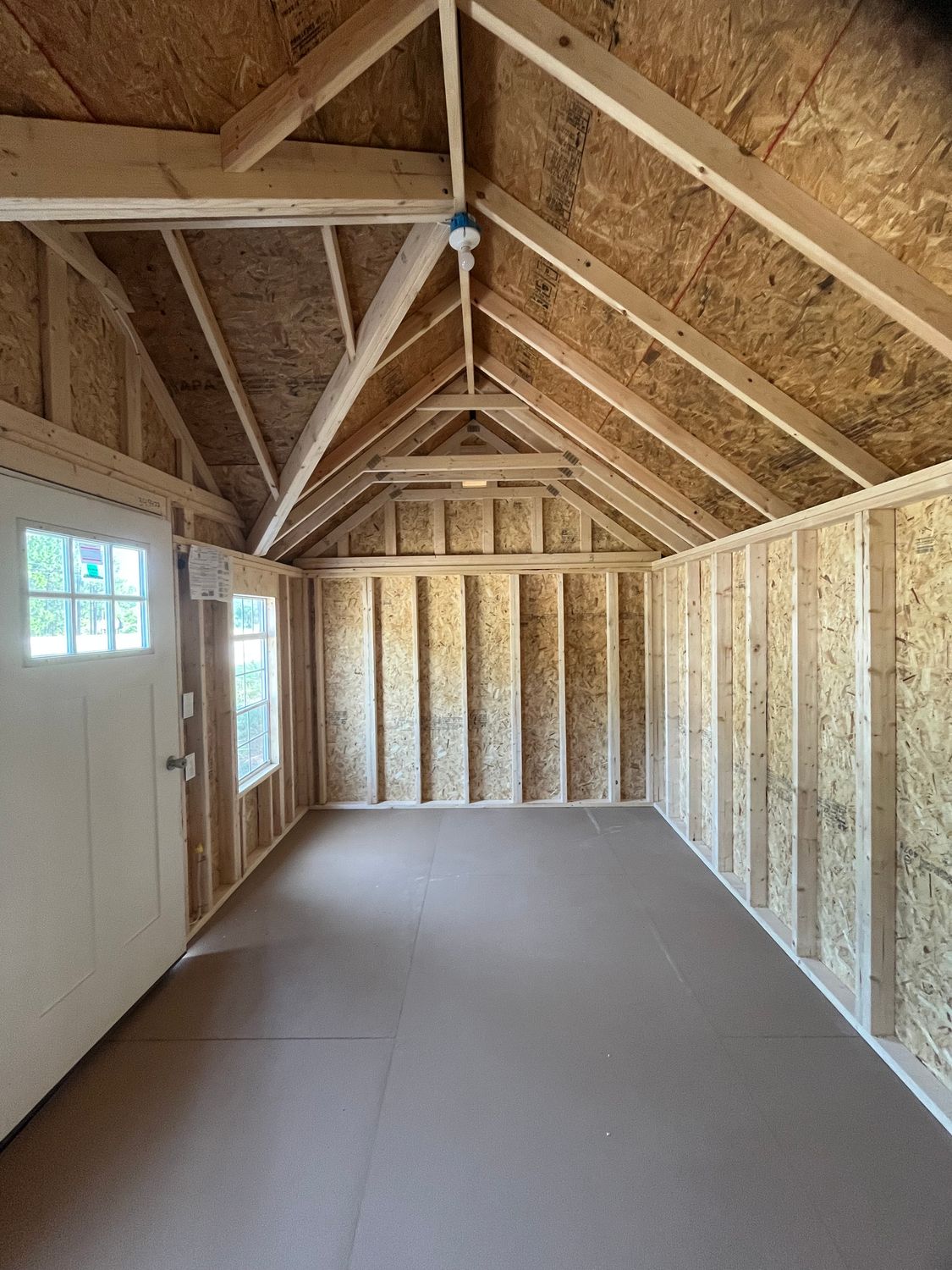 10X16 Side Gable Utility Shed 10X16 Side Gable Utility Shed