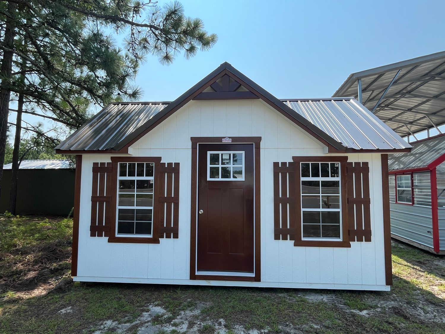 10X16 Side Gable Utility Shed 10X16 Side Gable Utility Shed
