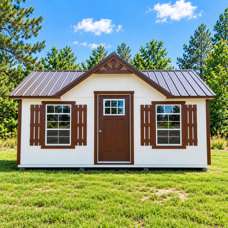 10X16 Side Gable Utility Shed 10X16 Side Gable Utility Shed