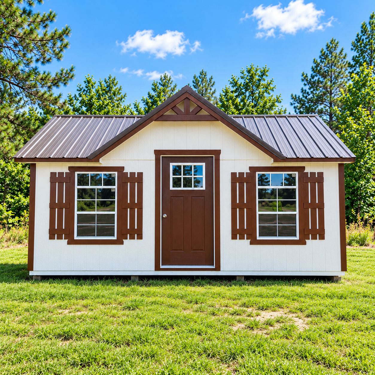 10X16 Side Gable Utility Shed 10X16 Side Gable Utility Shed