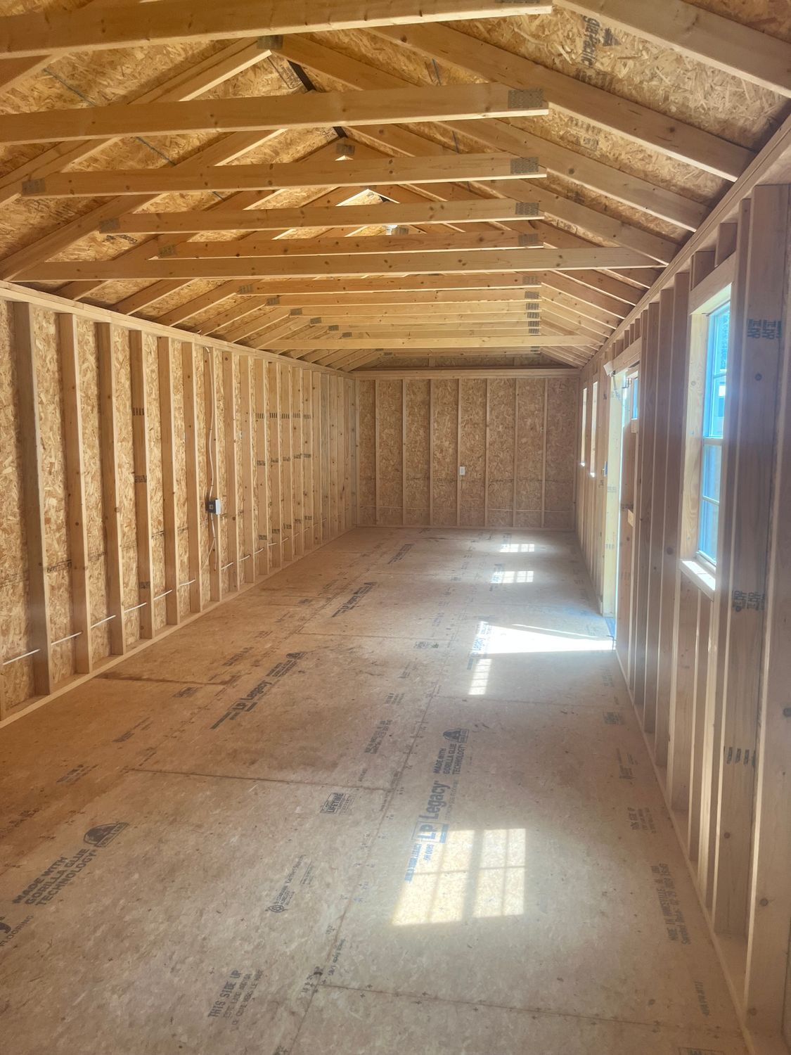 12 x 40 Side Utility Shed (Repo Special-Lbg Location)